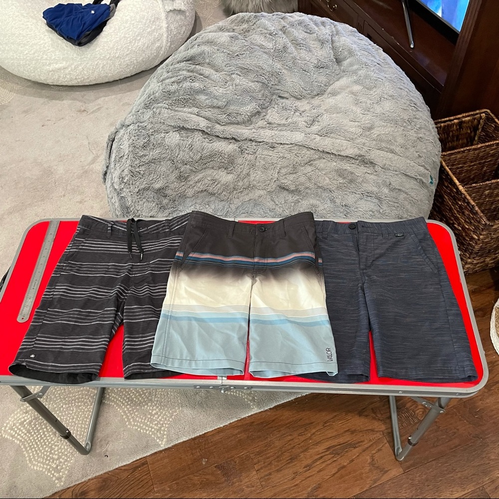 Lot Hybrid Boy Shorts sz 10 Valor, Nitrous Black,